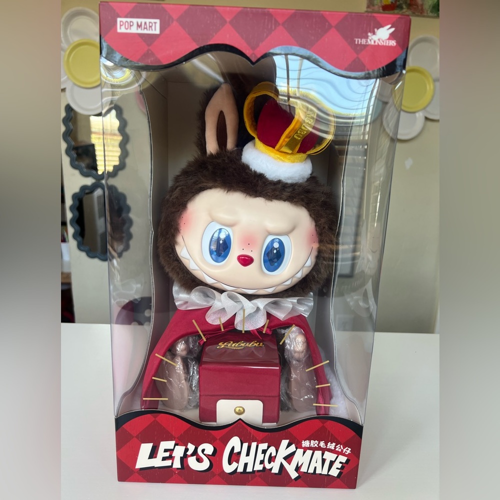 Pop Mart THE MONSTERS Let's Checkmate Series-Vinyl Plush Doll